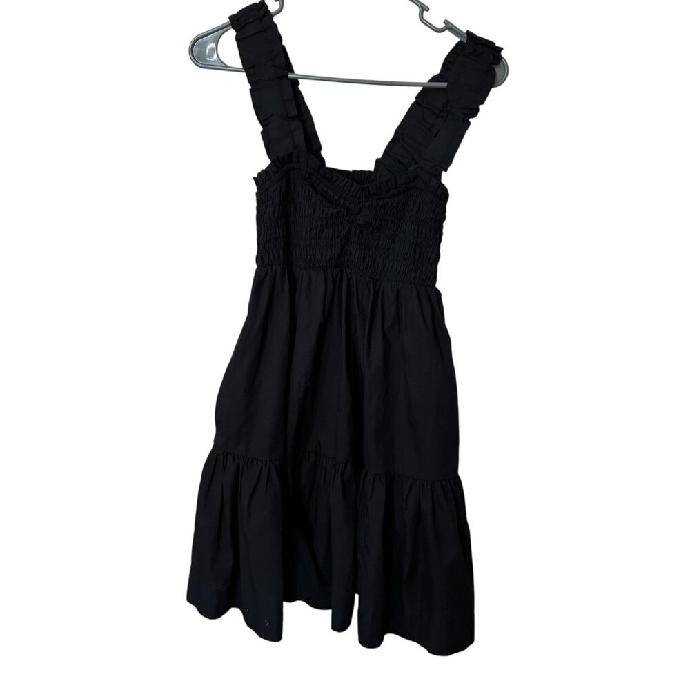 Abercrombie & Fitch Babydoll Ruffle Dress Sz S Cottagecore Corset fairy feminine